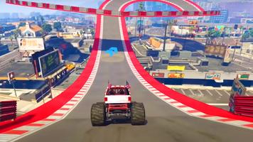 Monster Truck Stunt Racing syot layar 2