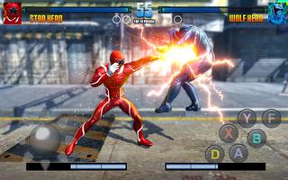 Hero Dino Fight Ninja Warrior ảnh chụp màn hình 2