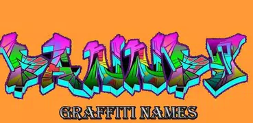 Nombres Graffiti fresco