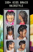 Braided Hairstyle 4 Kids 2022 پوسٹر
