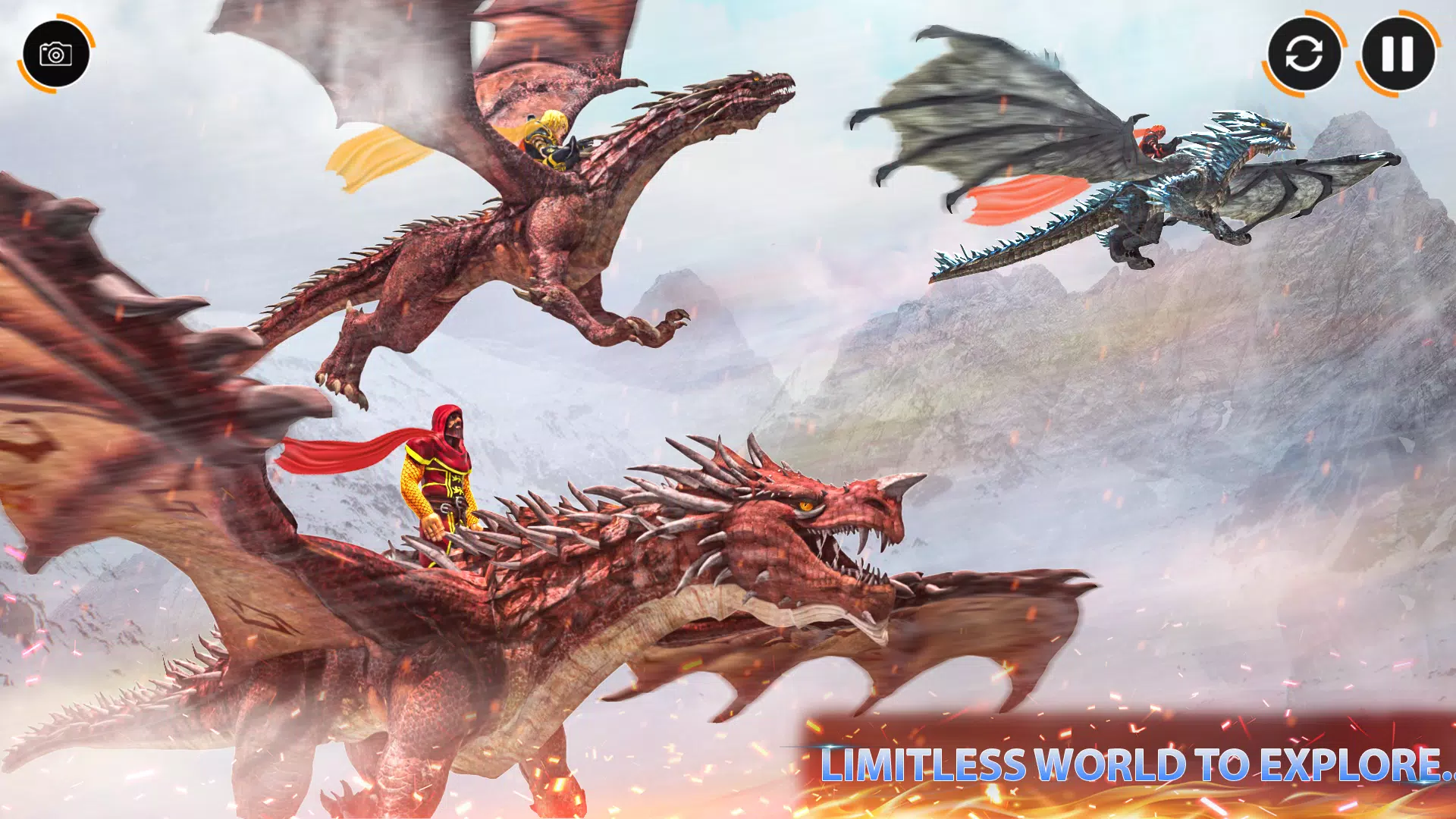 Jogo de tiro dragão vs dinossauro 2018 - Baixar APK para Android