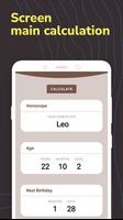 Horoscope & Age Calculator تصوير الشاشة 3