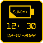LED Clock Live Wallpaper icône