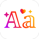 APK Fonts Keyboard - Neon Light