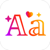 Fonts Keyboard - Neon Light أيقونة