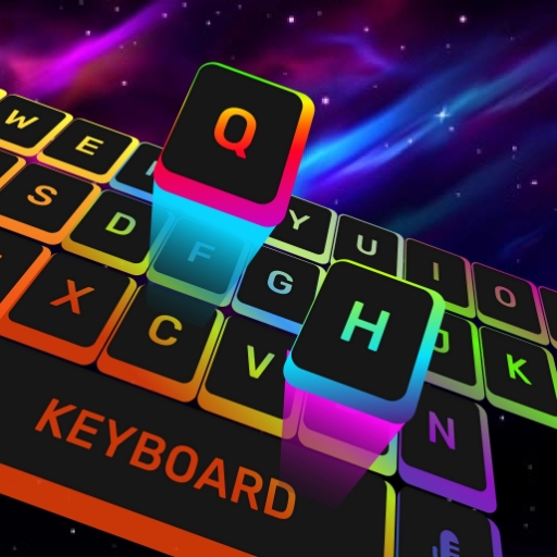 Neon LED Tastiera: Emoji