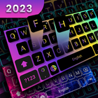 Colorful LED Neon Keyboard icône