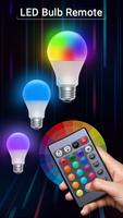 LED RGB Bulb Remote Cartaz