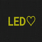 Scroller display LED signe LED icône