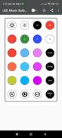 led music bulb remote control poster