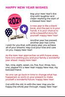 Happy New Year 2021 Greeting Cards & Wishes Screenshot 2