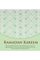 Ramadan Kareem 2021 Greeting Card Wishes Affiche