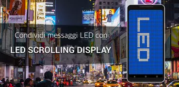 Led scrolling display