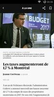 Le Devoir capture d'écran 1