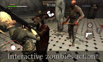 악의 좀비 주민 공포 : 3 인칭 슈팅 게임 스크린샷 1