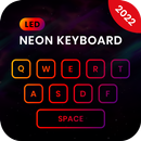 Neon LED Keyboard - RGB, Emoji APK
