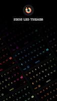 Neon LED Keyboard Affiche