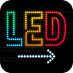 Criador de banners de text LED