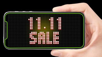 Criador de banners de text LED imagem de tela 1