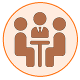 모임 관리와 회원관리 icon