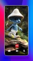 Smurf Cat Fake Video Call Affiche