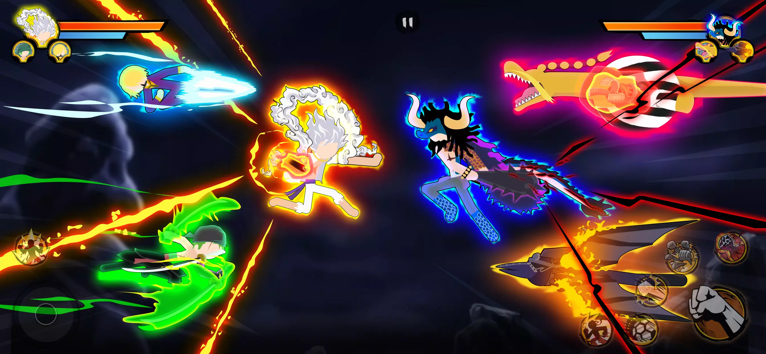 Stickman Warriors - Super Dragon Shadow Fight para Android - Baixe o APK na  Uptodown