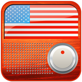 Free USA Radio AM FM-icoon