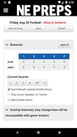 NE Preps Score Input capture d'écran 2