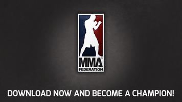 MMA Federation - Card Battler Plakat