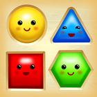 Learning Color Shapes for kids ícone