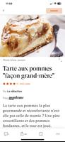 Le Figaro Cuisine capture d'écran 1