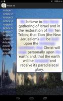 Memorize the Articles of Faith screenshot 3