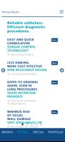 CORDIS Diagnostic Catheters screenshot 2