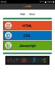 Learn Html Css Js 포스터