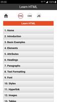 Learn Html Css Js capture d'écran 1