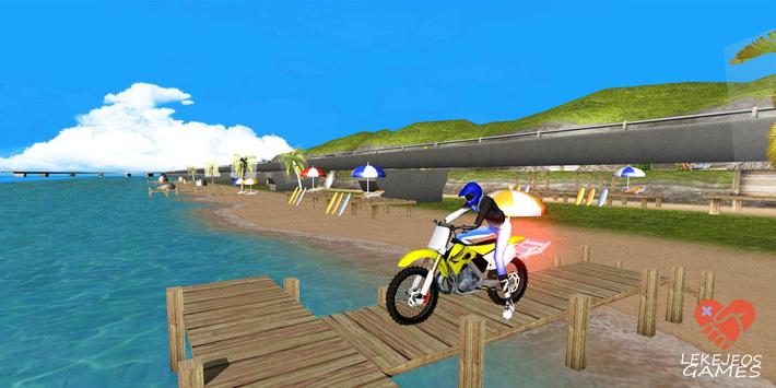 Real Motocross 3D Speed Challange screenshot 2
