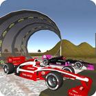 Formula Car Racing in City icon