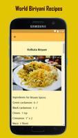 World Biriyani Recipes تصوير الشاشة 3