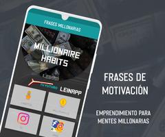 Frases Millonarias, Imágenes motivadoras Affiche