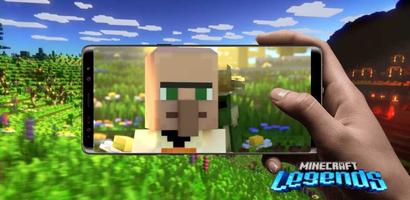 Minecraft Legends Mod for MCPE Affiche