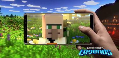 Minecraft Legends Mod for MCPE poster