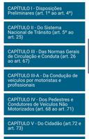 Código Brasileiro de Trânsito تصوير الشاشة 1