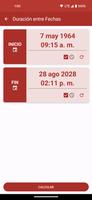 Calculadora de Fechas captura de pantalla 1