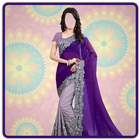 Indian Saree Photo Suit ikon