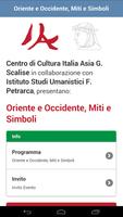 Oriente Occidente Miti Simboli Affiche