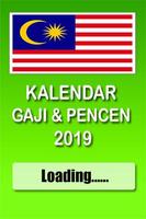 Kalendar Gaji Awam & Pencen 2019 포스터
