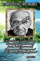 In Loving Memory Bible Verses plakat