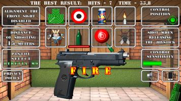 Pistol Shooting. Gun Simulator Plakat