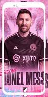 Messi Inter Miami Wallpaper 4K الملصق