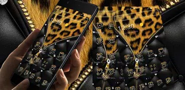 Leopard Print Zipper Theme
